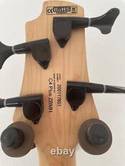 Cort C4 Plus ZBMH Bass, Open Pore Tobacco Burst