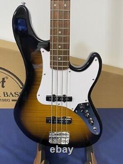 Cort GB24JJ 2T 4 String Bass Guitar in 2 Tone Vintage Burst