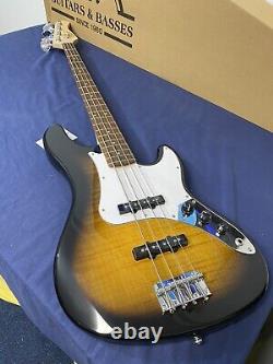 Cort GB24JJ 2T 4 String Bass Guitar in 2 Tone Vintage Burst