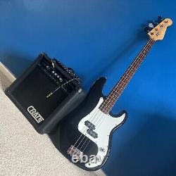 Crate Amp PB Precision Style 4 String Electric Bass Guitar Check Out The Vlog