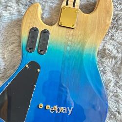 Custom 4-string bass electric guitar golden hardware maple fingerboard