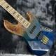 Custom 4-string Bass Electric Guitar With Maple Fingerboard, Mahogany Body