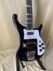 Custom Bass Electric Guitar Black 4 String A Top Quality Rosewood Fingerboard