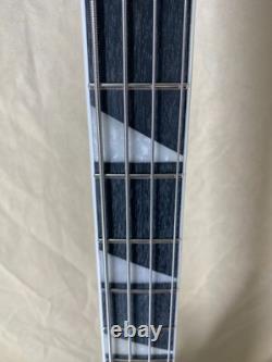 Custom Bass Electric Guitar Black 4 String A Top Quality rosewood fingerboard