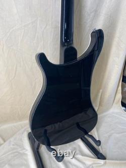 Custom Bass Electric Guitar Black 4 String A Top Quality rosewood fingerboard