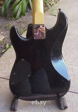Custom Built, Short Scale, Pin Striped 6-String Bass or Baritone Guitar/