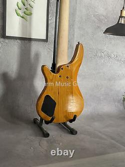 Custom Finish Electric Bass Guitar 6 Strings Ash Body Rosewood Fretboard