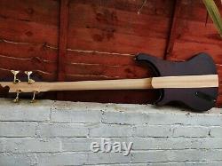 Custom Neck Through Lemmy 4 string bass guitar