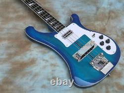 Custom Unbranded Electric Guitar Maple 4 Strings Neck Thru Body Bass Chinese