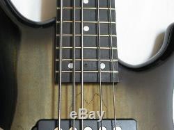 DEAN Edge 2 5-string electric BASS guitar NEW Charcoal Burst B-stock