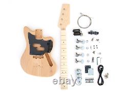 DIY Electric Bass Guitar Kit Offset P-J Short Scale Bass Kit