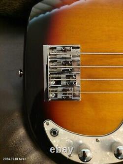 DONNER Standard Series Full Size Electric Bass With Upgrades