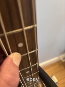 Danelectro'58 Longhorn Bass Reissue 1998 1999 Aqua Burst