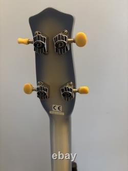 Danelectro'58 Longhorn Bass Reissue 1998 1999 Aqua Burst