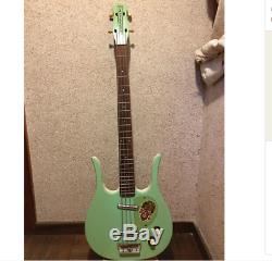 Danelectro 58 Longhorn Seafoam Green Electric Bass Guitar Shipped from Japan Ltd