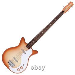 Danelectro DC59 Long Scale Electric Bass Guitar CopperBurst finish