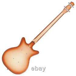 Danelectro DC59 Long Scale Electric Bass Guitar CopperBurst finish