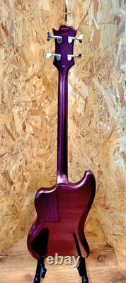 DeArmond By Guild Jet-Star Bass Korea 1998 Tyrean Purple