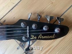 DeArmond Pilot V Active 5 String Bass Guitar Made in Korea