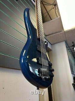 Dean Edge Q6 Transparent Blue 6-String Electric Bass