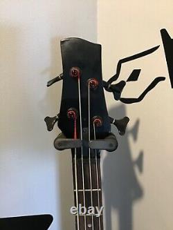 Dean Hillsboro J Bass Guitar In Trans Black. Right Handed