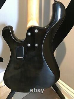 Dean Hillsboro J Bass Guitar In Trans Black. Right Handed