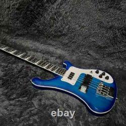 Discount Store Electric Guitar Bass Guitar Transparent Blue Basswood 4 Strings Discount Store Electric Guitar Bass Guitar Transparent Blue Basswood 4 Strings