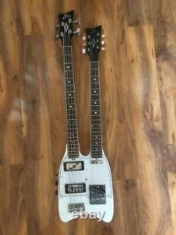 EKO Double Neck Travel Guitar And Bass