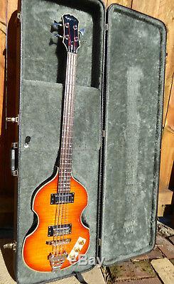 EPIPHONE VIOLAELECTRIC BASS GUITAR4 StringRight HandedBEATLE BASS with CASE