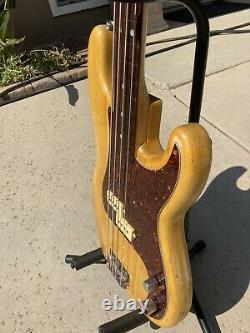 ESP 1970s Navigator Bass Fretless