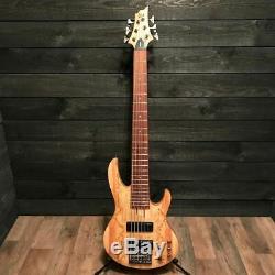 ESP LTD B-206SM 6-String Spalted Maple Electric Bass Guitar