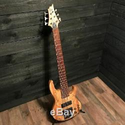 ESP LTD B-206SM 6-String Spalted Maple Electric Bass Guitar