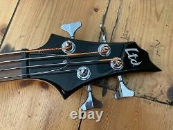 ESP LTD F104 Active Bass Guitar Indonesia 2015 Very Good Condition