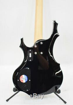ESP LTD F-104 Electric Bass Guitar Gloss Black 2014
