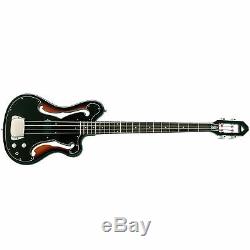 Eastwood Guitars EEB-1 Electric Bass Guitar Sunburst Ampeg AEB Tribute NEW