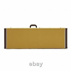 Electric Bass Guitar Case by Gear4music Tweed