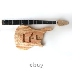Electric Bass Guitar DIY Kit Coban Guitars SE901 Ash Body Spalted Maple