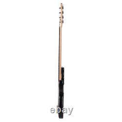 Electric Bass Guitar Kit with Amplifier Carry Case Strap Cord Plectrum NEW
