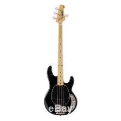 Electric Bass Guitar. Sterling by MusicMan StingRay RAY4. Black