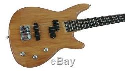 Electric Bass Guitar full size Pack gig bag strap picks hasguitar New Best Base