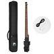 Electric Travel Headless Bass Withgig Bag Black Color The Worlds Lightest Bass