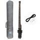 Electric Travel Headless Bass Withgig Bag Black Color The Worlds Lightest Bass