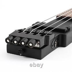 Electric Travel Headless Bass WithGig Bag Black Color The Worlds Lightest Bass