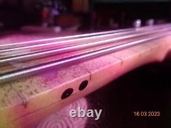 Electric fretless bass guitar 4 string