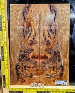 Elm Burl Guitar Top Set Bookmatched Guitar Making Bass Luthier Wood Droptop