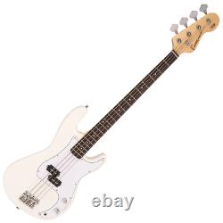 Encore Blaster E40 Bass Guitar Pack Vintage White