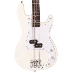 Encore Blaster E40 Bass Guitar Pack Vintage White