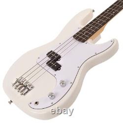 Encore Blaster E40 Bass Guitar Pack Vintage White