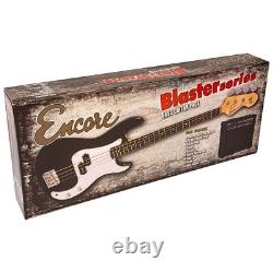 Encore Blaster E40 Bass Guitar Pack Vintage White