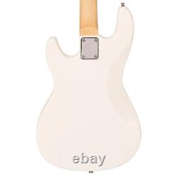 Encore Blaster E40 Bass Guitar Vintage White